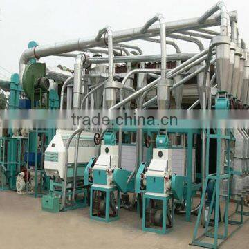 Small scale wheat flour mill with a big factory