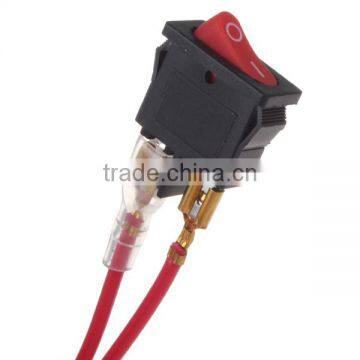 2 Wires Square Shape Lock Switch & Mini Motorcycle Parts Push Button Switch Motorbike Switch photo-3