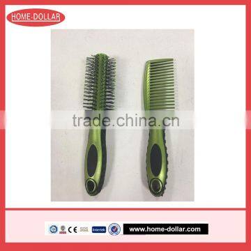 2017 High Quality Plastic Comb and Hairbrush Set photo-2