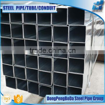 40/40/1.5mm pre Galvanized Hollow Setion Steel Pipes