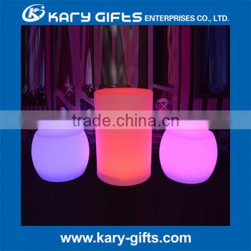 China Cheap Modern style LED plastic illuminated outdoor furniture battery rechargeable 1X Magic cleaner