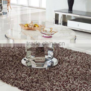 Round Stainless Steel Tea Table Arabic Coffee Table C402 photo-2