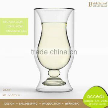 Unique Hand Made Clear Creative Design Beer Glass photo-2