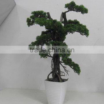 SJ041117 ornamental plastic plants/topiary frame trees/decorative bonsai plants