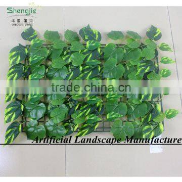 SJLJ013721 Artificial Grass / Fake Boxwood Plastic Fence for Wall Decoration photo-5