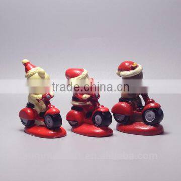 2016 American Christmas Home Crafts Decorations Resin Mini Figurine photo-2