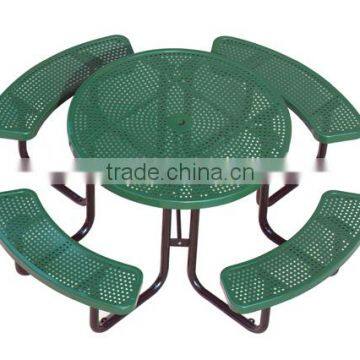 Arlau Outdoor Park Steel Picnic Table photo-4