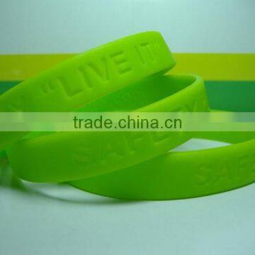 customized funny silicone wristband