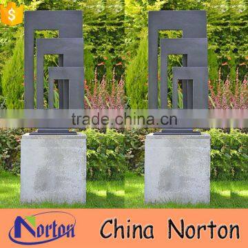 modern decoration handmade stainless steel sculpture NTS-602X