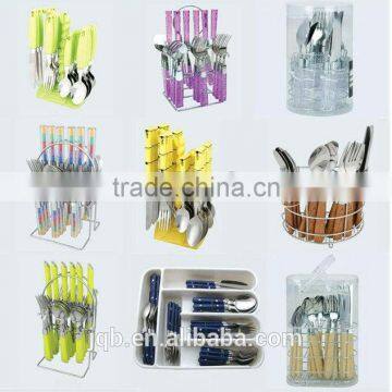 High Quality Stainless Steel Outdoor Tableware 5pcs Set photo-5