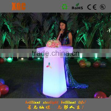 Multifunctional Outdoor PE Plastic Lighting Function Wedding Tables photo-2