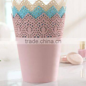 NEW Plastic Lacework Storage Basket for Bedroom photo-5