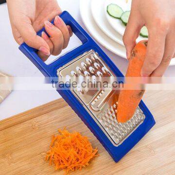 Factory Direct Sale Cheap Plastic Rotary Cheese Grater Manual Vegetable Shredder Potato Grater Spiral Slicer photo-2