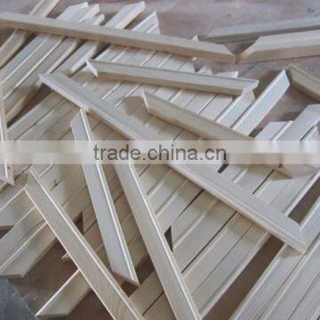 low price paulownia stretcher bars /stretcher bars moulding