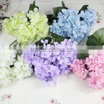 High Quality Silk Hydrangea Artificial Hydrangea Bouquet Decorative Landscaping Hydrangea Bouquet Export Only photo-3