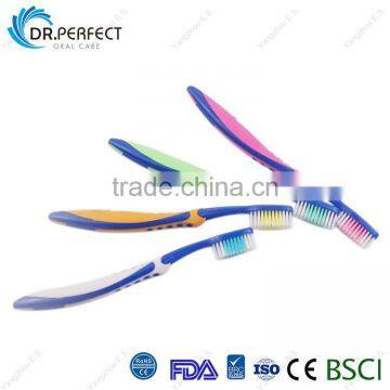 Adult Toothbrush Soft Rubber Handle Oral Care Toothbrush photo-5