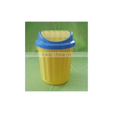 Round Shape PP Small Plastic Dustbin With Lid