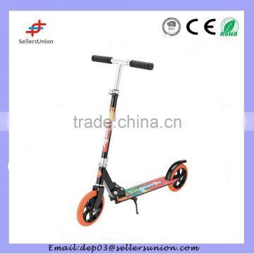 Full aluminum new riding kick scooter with two big rubber wheel