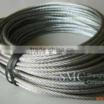 aisi 304 stainless steel wire rope.