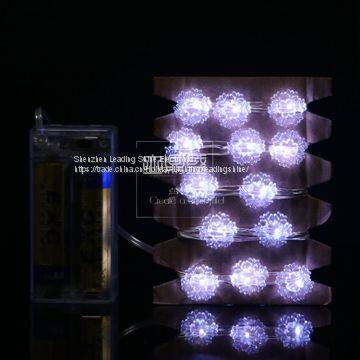 100% White Copper Winter Holiday Christmas Decoration Fairy Light String Mini in the Box Not in the Highstreet Light Set photo-4