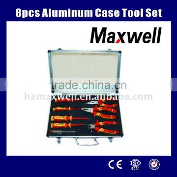 8pcs Aluminum Case Tool Set