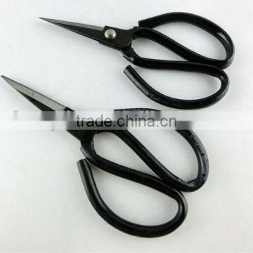 Best selling practical rubber handle household scissor 185mm for sale