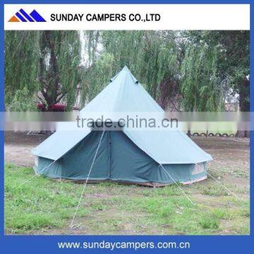 Outdoor High Quality Cotton Canvas Bell Tent for Camping photo-1