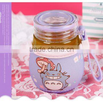 L00054 2017 High Quality Stylish Design Custom Penguin Shape Pyrex Heat-Resistant Clear Glasses Bottles photo-2