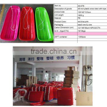 SNOW BUMP SLEDGE KIDS SLIDER SLEDS SNOW GLIDER TOBOGGAN FUN WINTER SLIDING/ Wholesale Plastic Snow Slide Board photo-5