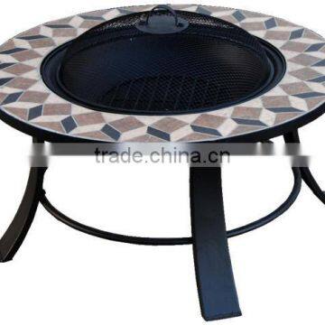 30 Inch Square Slatetable Fire Pit photo-4