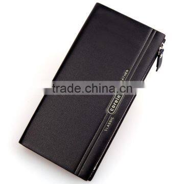 Fashion Men's Multifunctional Man Long Leather Wallet photo-2