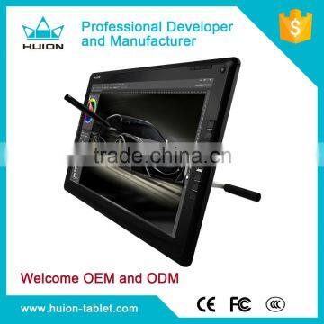 2016 Hit!Huion 185HD function stably 2048 levels LCD pen display digital drawing tablet monitor