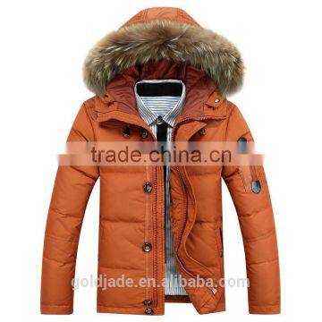 Fashion Winter Parka Jacket With Fur Hood for Men Winter Jacket Men 2016 photo-5