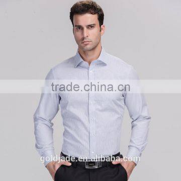 OEM 100% Cotton Custom Square Collar Mens Dress Shirts Office Shirts Mens Formal Shirts photo-4