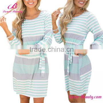 Drop Shipping Fashion Designer One Piece Lady Dress photo-2