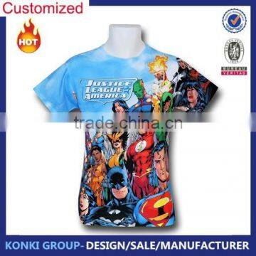 Custom Design sublimation t shirt wholesale China