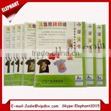 a3 a4 t-shirt heat transfer paper price