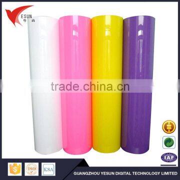 More than 40 colors pu vinyl heat transfer best htv vinyl for cloth