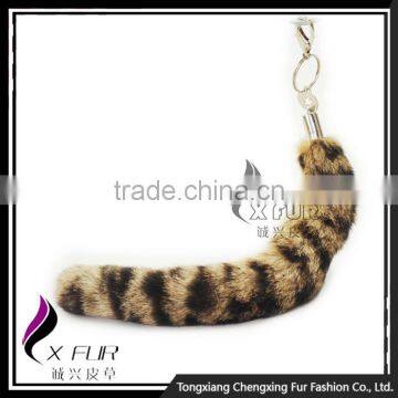 CX-R-27 2016 New Items Cute Animal Tails Cheap Key Chain