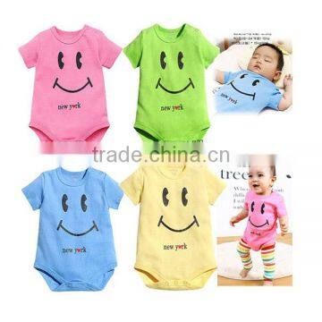 cartoon baby suits organic cotton baby rompers wholesale baby clothes