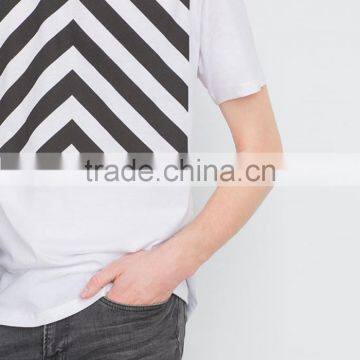 O Collar Man T-shirt Eco-friendly Printed Wholesale China Manufacture photo-2