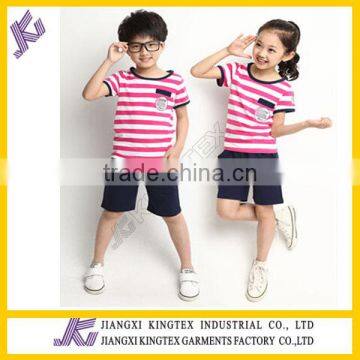 Wholesale clothes summer boy set child clothing