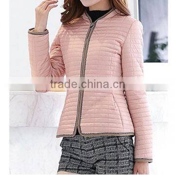 2015 Hot Sell Lady Outdoor Thin Suit Style Cotton Jacket photo-4