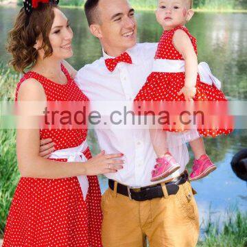 Mother Daughter Matching Dresses Mommy And Me Clothing Family Matching Clothing photo-2