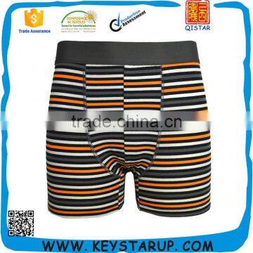 New Design Man's Cotton Underwear Boxer Suits With Brief Stripes photo-4
