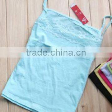 Women Lace Spaghetti Strap Tank Top Tshirt photo-6