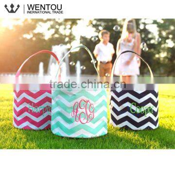 Monogrammed Easter Basket Bucket Wholesale photo-6