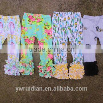 Cheap Price Kids Leggings Tight Ruffle Icing Leggings Baby Girl Short Hot Pants Legging photo-5