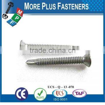 Made in Taiwan Phillips Bugle Head Drywall Screw Sharp Point and Self Drilling Point Gray Phosphate Bright Zinc Plated HDG