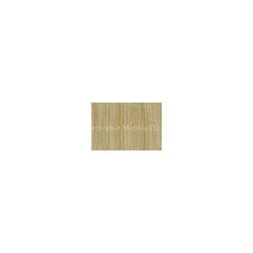 Yellow / Wood Grain PVC Film /  Hot / PET Heat Transfer Film / Hot Stamping For Metal Surface